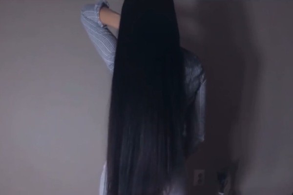Home sex long hair and tight ass