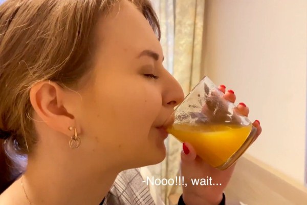 Anna Bali - Swallow Cum Juice