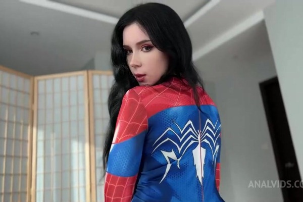 Sweetie Fox - Passionate Spider Woman vs Anal Fuck Lover Black Spider-Girl!