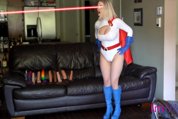 ImMeganLive - Power Girl And The Porn Dimension