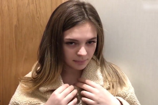 Rosemarine - Fitting Room Blowjob with Cum Eating