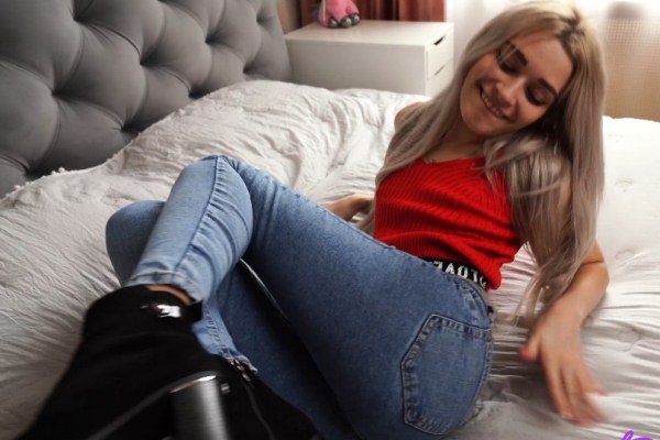 Belleniko - pull down jeans and fuck her anus