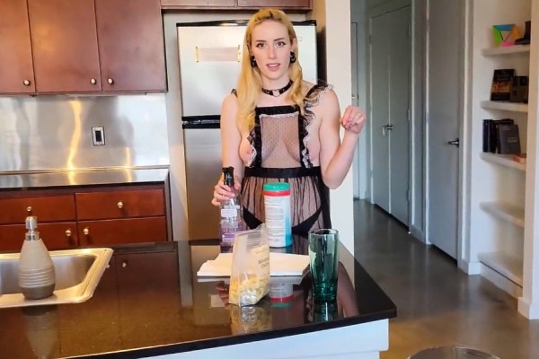 Morgpie is his new and very naughty maid