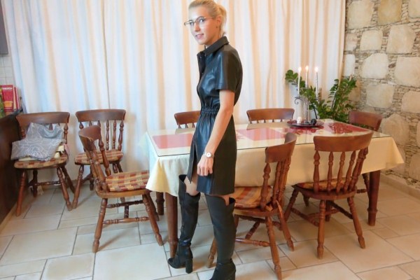 Sophie Steinfeld - Leather Whore Fucked In A Villa