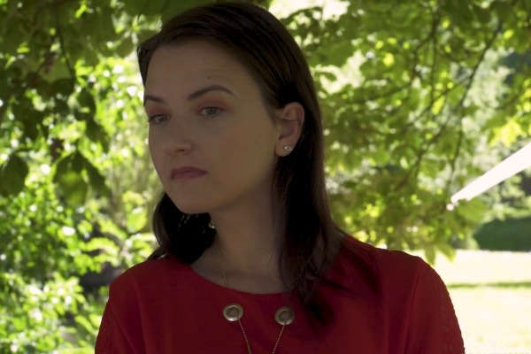 Shana Bas - Outdoor karate practice