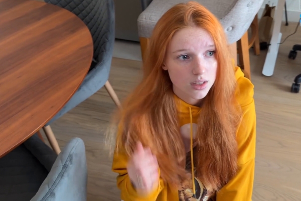 Kuporovaa Krupa - a red-haired minx attracts attention