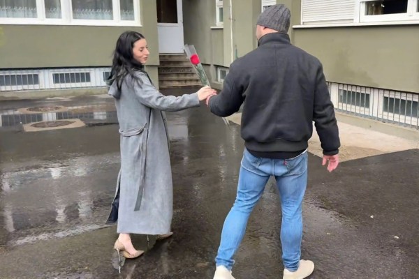 Nelly Kent - A busty French woman saved my bad date