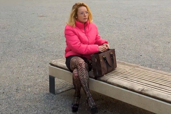 Mia Adler - public antics and spontaneous sex in an underground parking lot