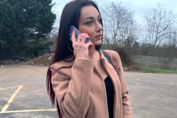 Angela - French woman having sex with a private driver