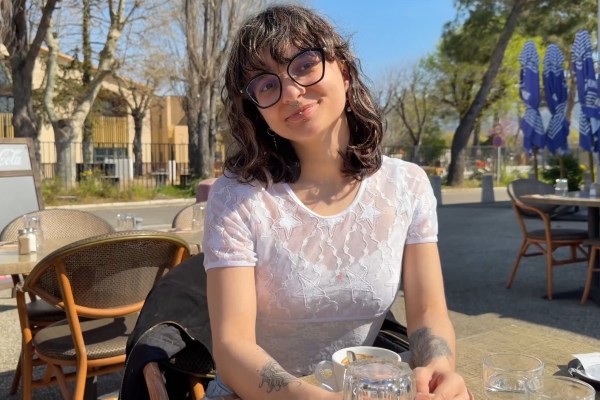 Lotus - Fucking a charming French woman with a hairy pussy