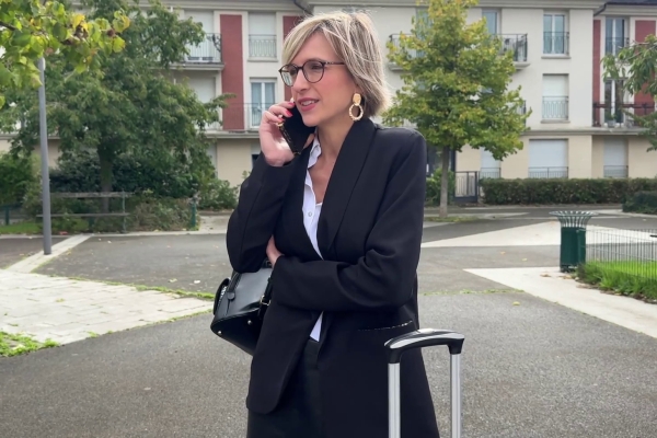 Didine - A sultry French woman fucked her driver